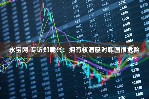 永宝网 专访郑载兴：拥有核潜艇对韩国很危险