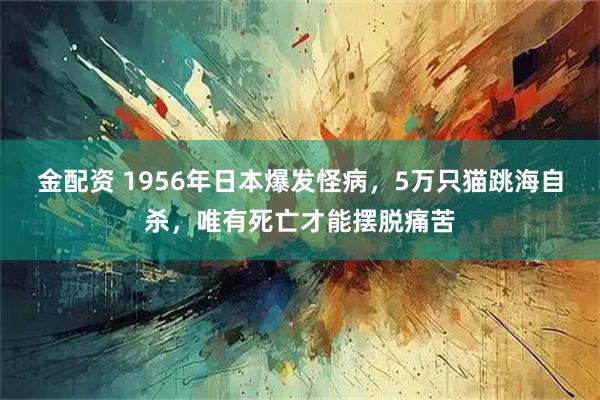金配资 1956年日本爆发怪病，5万只猫跳海自杀，唯有死亡才能摆脱痛苦